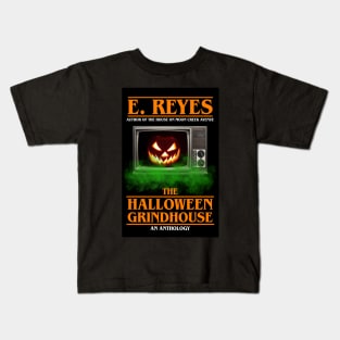 The Halloween Grindhouse by E. Reyes Kids T-Shirt